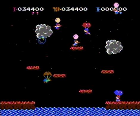 NES PuNES Ballon_Fight 1984 Nintendo
