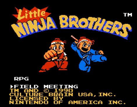 Nes Nintendo8 FCE Ultra Little_Ninja_Brothers 1990 Culture_Brains