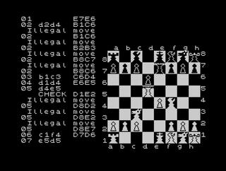 Jupiter ACE:ZX:SpudAce:Super Chess II:Cp Software:1983