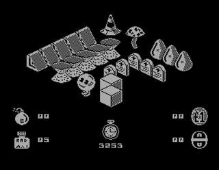 Atari Altirra 8bit Molecule_Man Mastertronic_Ltd. 1986