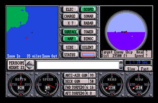 Amiga WinUAE Classic Sub_Battle_Simulator Epyx,_Inc. Digital_Illusions,_Inc. 1988