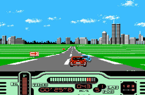 NES Nintendo Famicon Fce_Ultra_X Formula_One _Built_to_Win SETA_U.S.A.,_Inc. Winky_Soft_Co.,_Ltd. Nov,_1990
