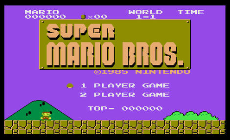 X68000 Xm6i Super_Mario_Bros Nintendo 1985