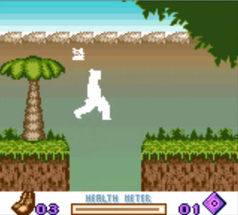 CGB Nintendo GameBoy GB GearBoy Pitfall Beyond_the_Jungle Crave_Entertainment,_Inc. David_A._Palmer_Productions Dec,_1998