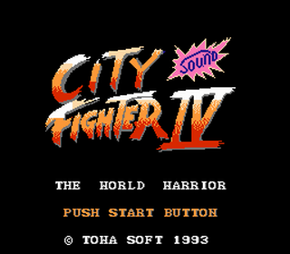 NES Nintendo Famicon FceUMM_X City_Fighter_IV Towa_Soft 1993