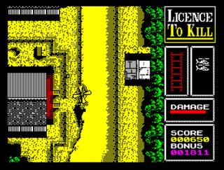 ZX Spectrum ZxMak2 007 Licence_to_Kill (a.k.a. License_To_Kill ) Domark_Ltd. Quixel 1989