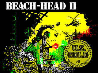 ZX Spectrum Sinclair Beach-Head_II The_Dictator_Strikes_Back! (a.k.a. Beach-Head_II ) U.S._Gold_Ltd. Access_Software,_Inc. 1985