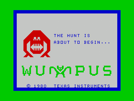 [ZX] Speccy: "Hunt the Wumpus" na ZX Spectrum