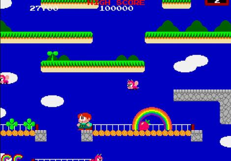 Arcade Raine Rainbow_Island Taito 1987
